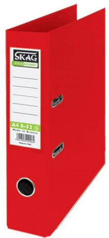 Pvc Lever Arch File 80mm - Red