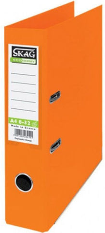 Pvc Lever Arch File 80mm - Orange