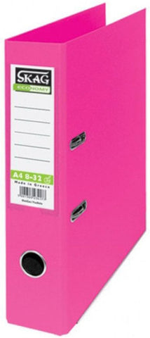 Pvc Lever Arch File 80mm - Pink