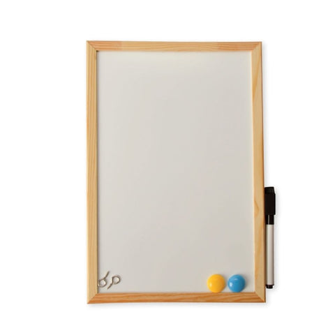 Whiteboard A4 Magnetic Wooden Frame
