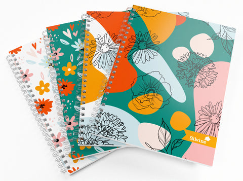 A5 Spiral Notebook Marlene West Range 160pgs 75gsm Assorted Designs