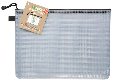 Eco-friendly A4 Super Strong Zipped Bag - 500 microns