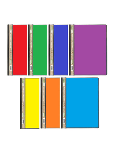 Eco-friendly A4 Report Flat File - 350 microns/Black + Colour Insert