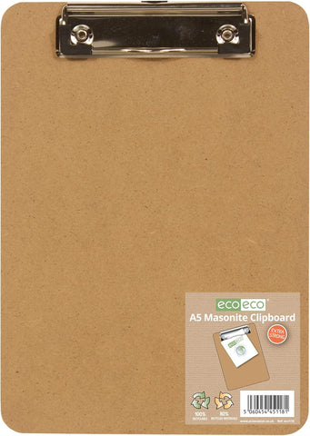 Clipboard Clip Masonite A5 ECO