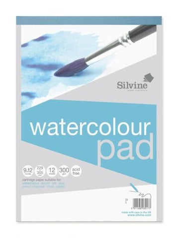 Drawing/WATERCOLOUR Pad - 300gsm/A4+ 229 x 305/12 sheets SV