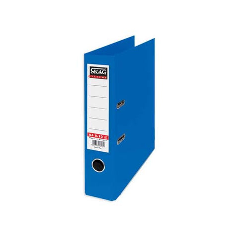 Pvc Lever Arch File 80mm - 8/32 Royal Blue (Pack of 2)