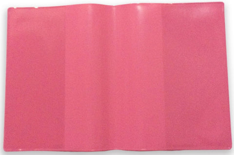 Plastic Exercise Book Cover - A4 Pink