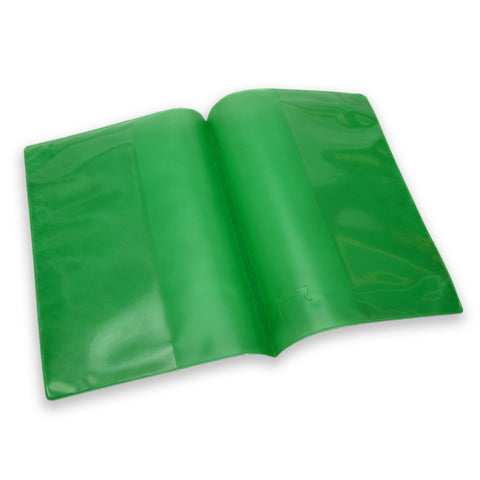 A5 Plastic Copybook Cover - Green (pack of 4)