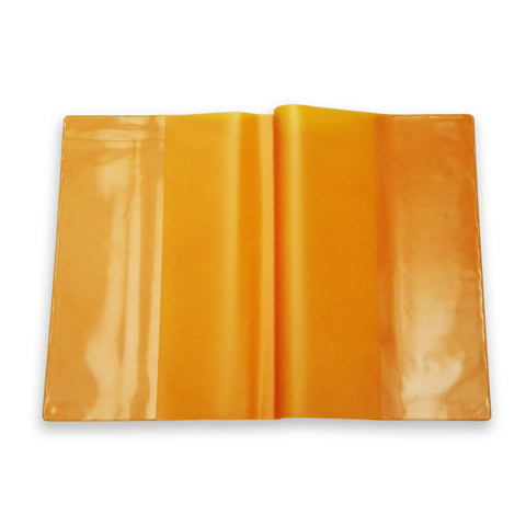 Plastic Exercise Book Cover - A4 Orange