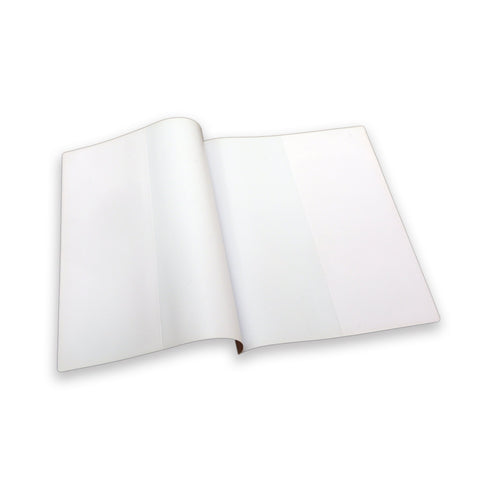 Plastic Exercise Book Cover   A5 - White