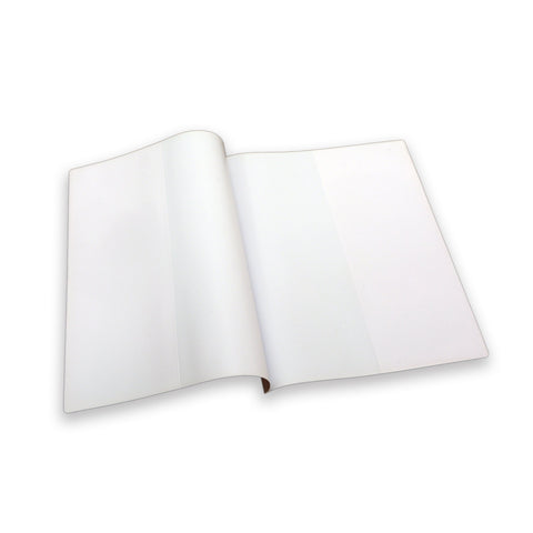 A5 Plastic Copybook Cover - White