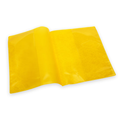 Plastic Exercise Book Cover  A5 - Yellow