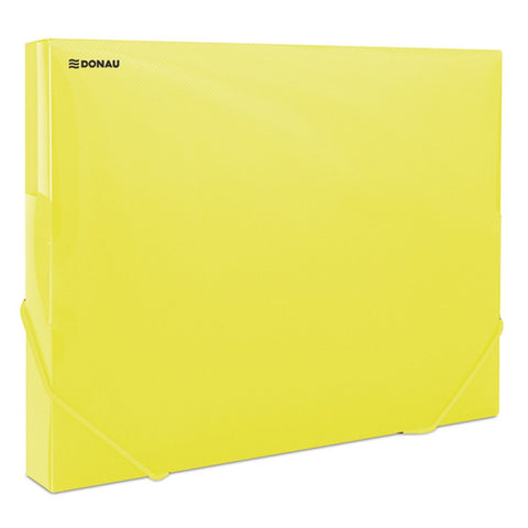 A4 Elasticated Coolbox 3cm - Yellow