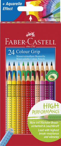 Colouring Pencils Grip - Pkt x 24 Assorted Colours