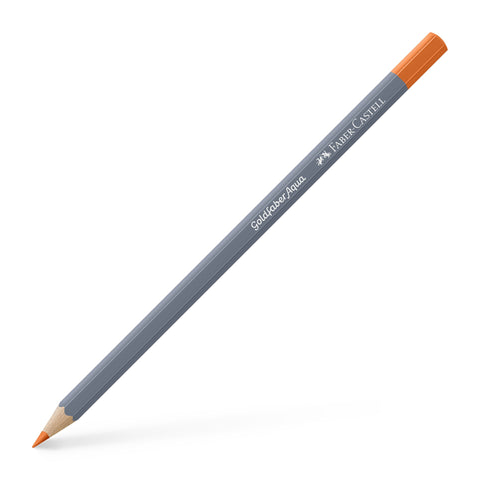 Watercolour  Pencil Goldfaber Aqua - (115) Dark Cadmium Orange