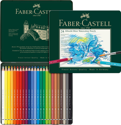 Watercolour Pencil A Duerer - Tin x 24 Colours