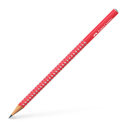 Grip SPARKLE Pencil - Candy Cane Red