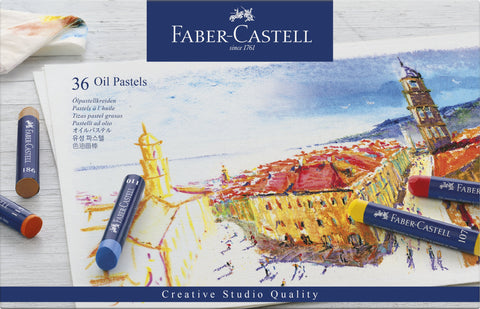 Oil Pastels Creative Studio - Box x 36 Assorted Colours