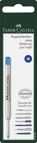 Refill Ballpoint Pen Blue - M/Blister Card