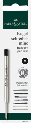 Refill Ballpoint Pen Black - M/Blister Card