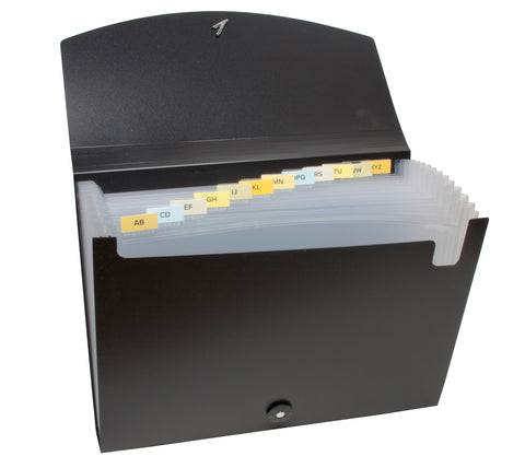 Expanding File ECO A4 - 13 Pocket/Black