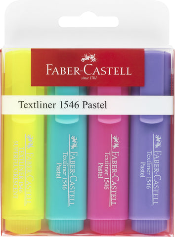 Textliner 1546 Pastel - Wallet x 4