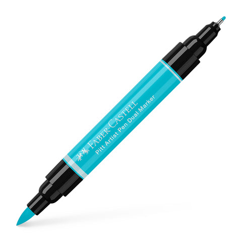 Pitt Artist Pen Dual Marker Light Cobalt Turquoise (154)