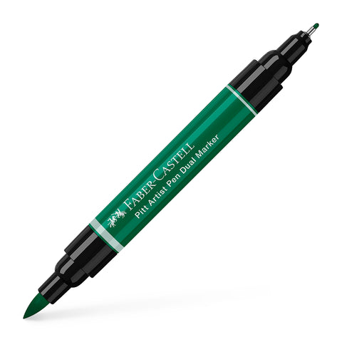 Pitt Artist Pen Dual Marker Dark Phthalo Green (264)