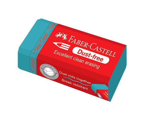 Eraser   Dust Free/Graphite - Medium Size Trend Turquoise