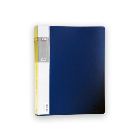 A4 Display Book - 40pgs/80 viewing - Blue
