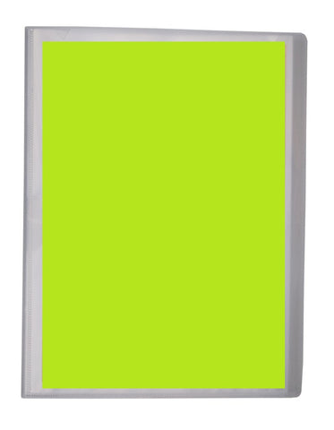 A4 Display Book - 40pgs/80 viewing - Green