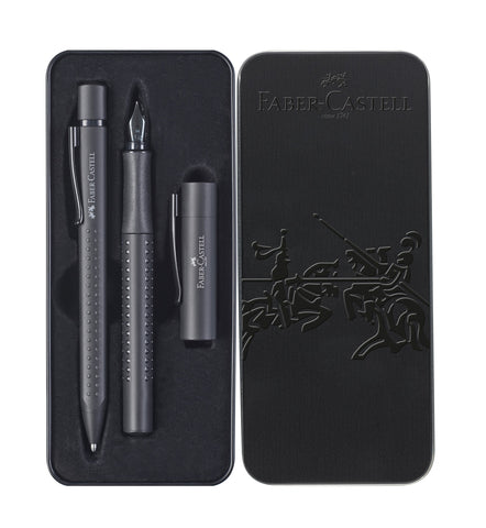 Set Grip Edition Gift Set Fountain Pen M/Ballpen - All Black