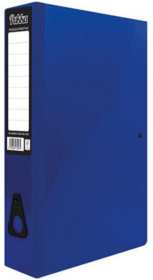 Box File Foolscap Size Coloured - Royal Blue