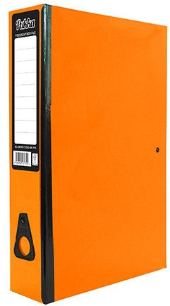 Box File Foolscap Size Coloured - Orange