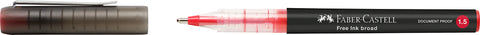 Free Ink Rollerball Broad -1.5mm Red