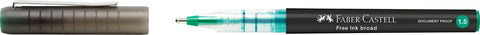 Free Ink Rollerball Broad - 1.5mm Green