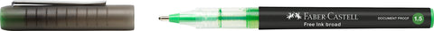 Free Ink Rollerball Broad -1.5mm Light Green