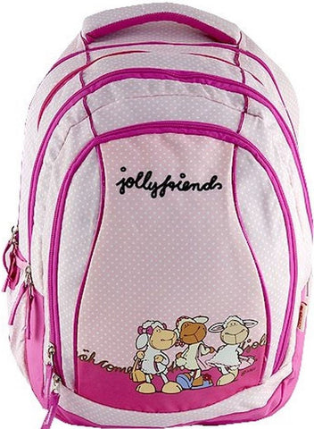 Target Jolly Friends Pink - Backpack 2 IN 1