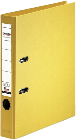 Pvc Lever Arch File 50mm - Yellow