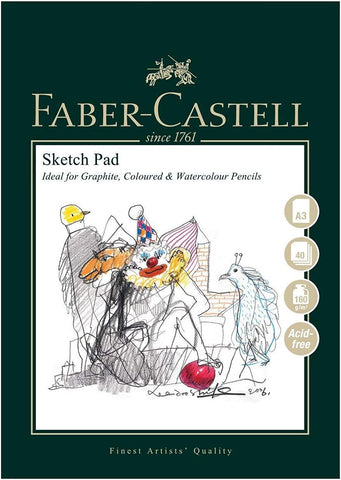 Drawing/Sketch Pad - 160gsm/A3/40 sheets/FCAG