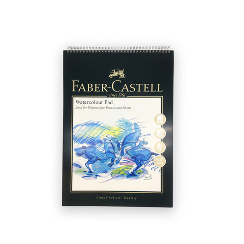 Faber-Castell Drawing/WATERCOLOUR Spiral Pad - 300gsm/A3/10 sheets/FCAG