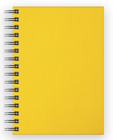 Sketch Book Spiral Flashy Gecko - Yellow Cover/150gsm/A4 Portrait/40 sheets