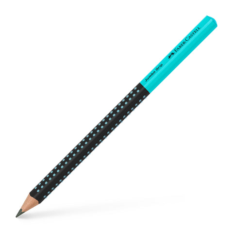 Grip JUMBO Pencil Two Tone Black/Turquoise - HB