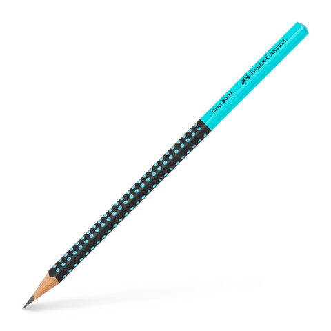 Grip 2001 Pencil/Two Tone Black/Tourquoise - HB