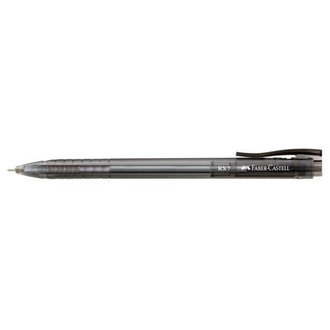 Ballpen Retractable - RX7 Needle Tip 0.7mm/Black