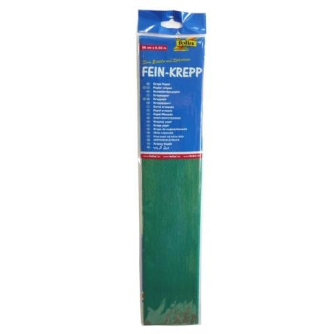 Crepe Paper 50 x 2.5 - Moss Green