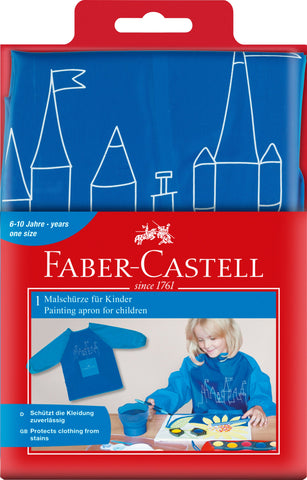 Faber-Castell Painting Apron - Young Artists/Blue