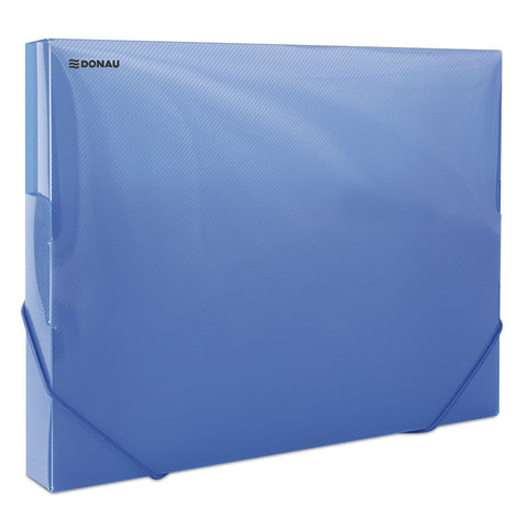 A4 Elasticated Coolbox 3cm - Blue
