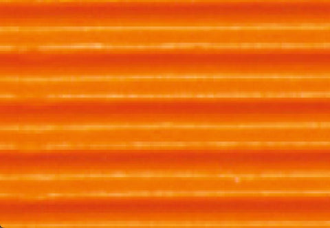 Corrugated Sheet 50 x 70 - Eflute/double sided print - Orange
