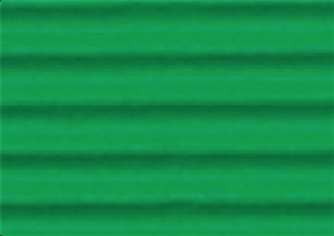 Corrugated Sheet 50 x 70 - Eflute/double sided print - Grass Green